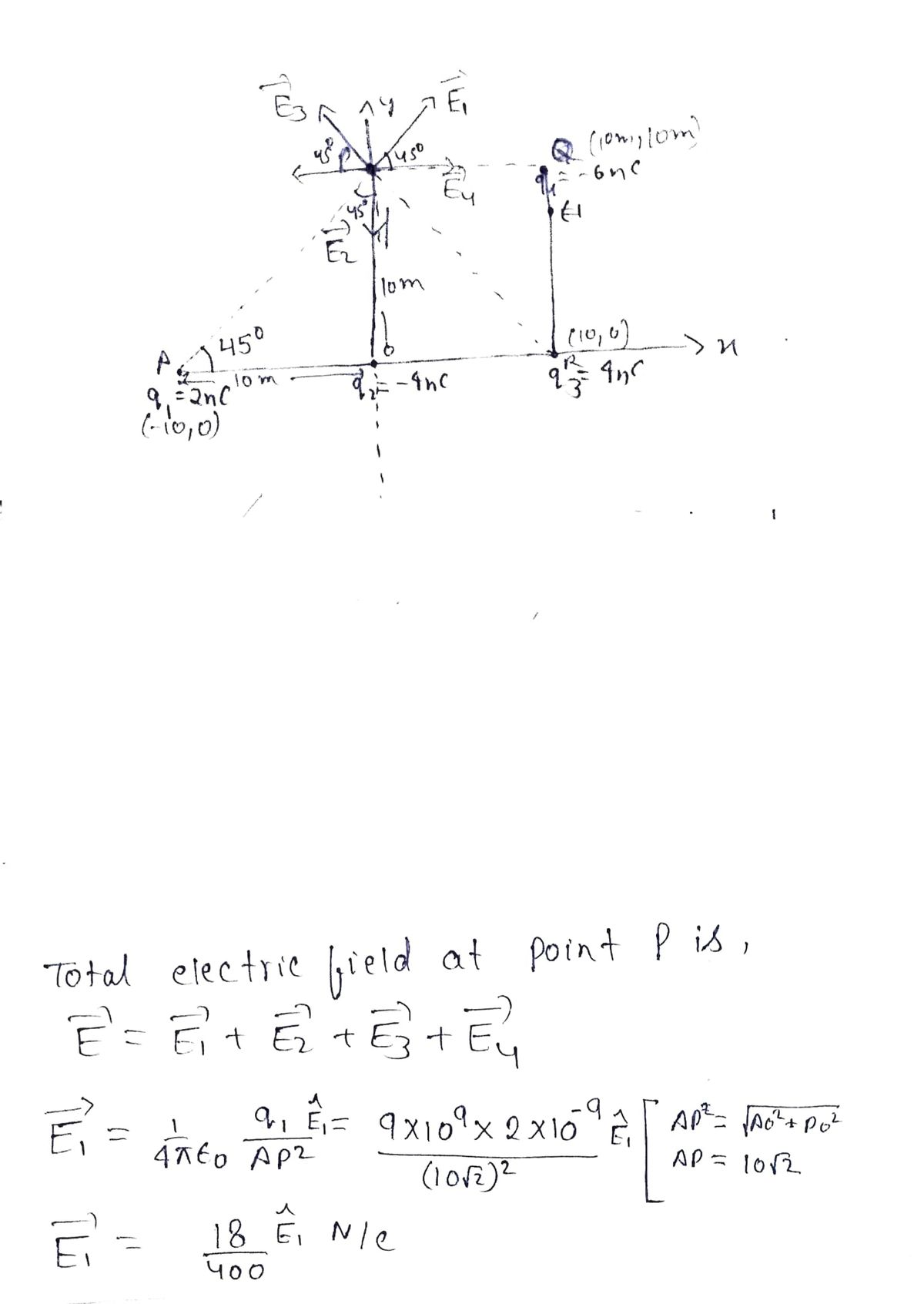 Physics homework question answer, step 1, image 1